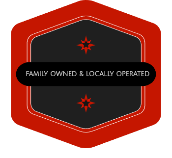 Family Owned & Locally Operated Badge